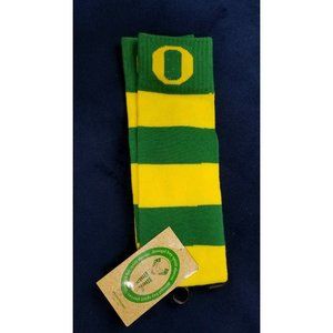 University Of Oregon Spirit Sleeves Collegiate Green And Yellow